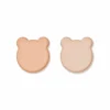 Siliconen Borden Marty Mr Bear Rose Mix Liewood