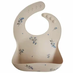 Siliconen Slab Lilac Flowers Mushie & Co