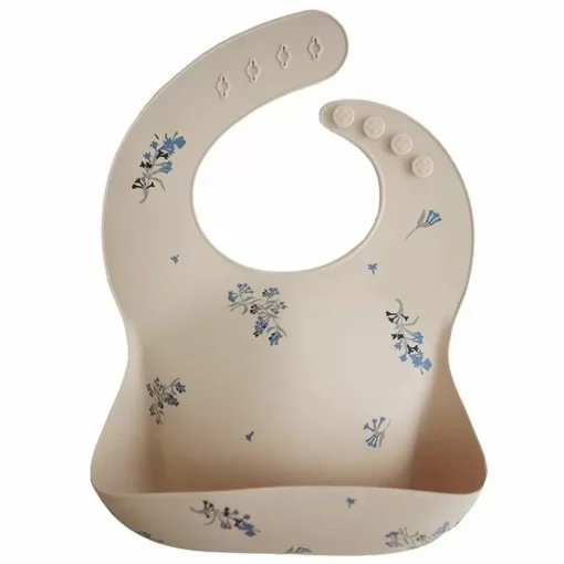 Siliconen Slab Lilac Flowers Mushie & Co