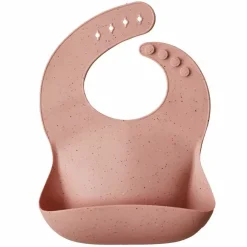 Siliconen Slab Peach Terrazzo Mushie & Co