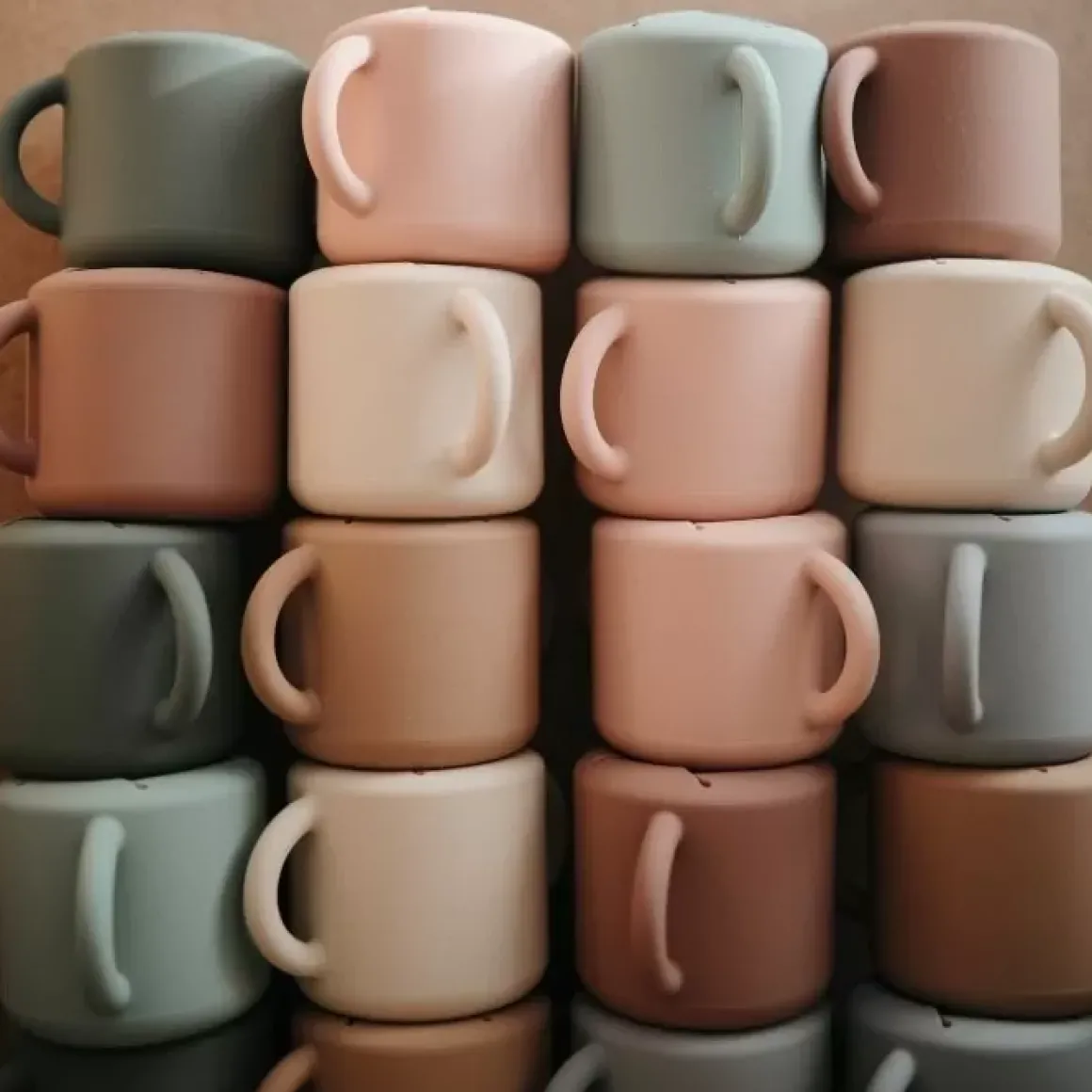 Snack Cup Cloudy Mauve Mushie & Co