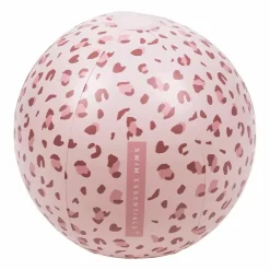 Swim Essentials Opblaasbare Strandbal Old Pink Leopard