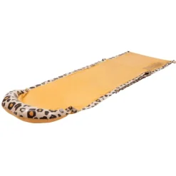 Swim Essentials Single Waterslide Beige Leopard Sprinkler