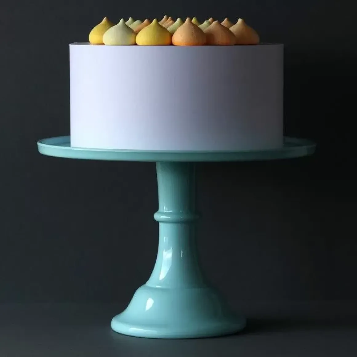 Taartplateau Vintage Blue Groot A Little Lovely Company