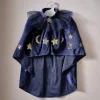 Verkleedcape Tovenaar Velvet Blauw Ginger Ray