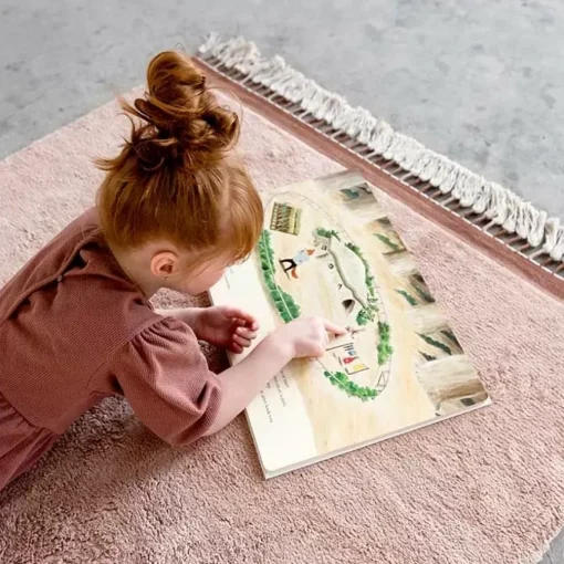 Vloerkleed Julie Pink (120X170Cm) Tapis Petit