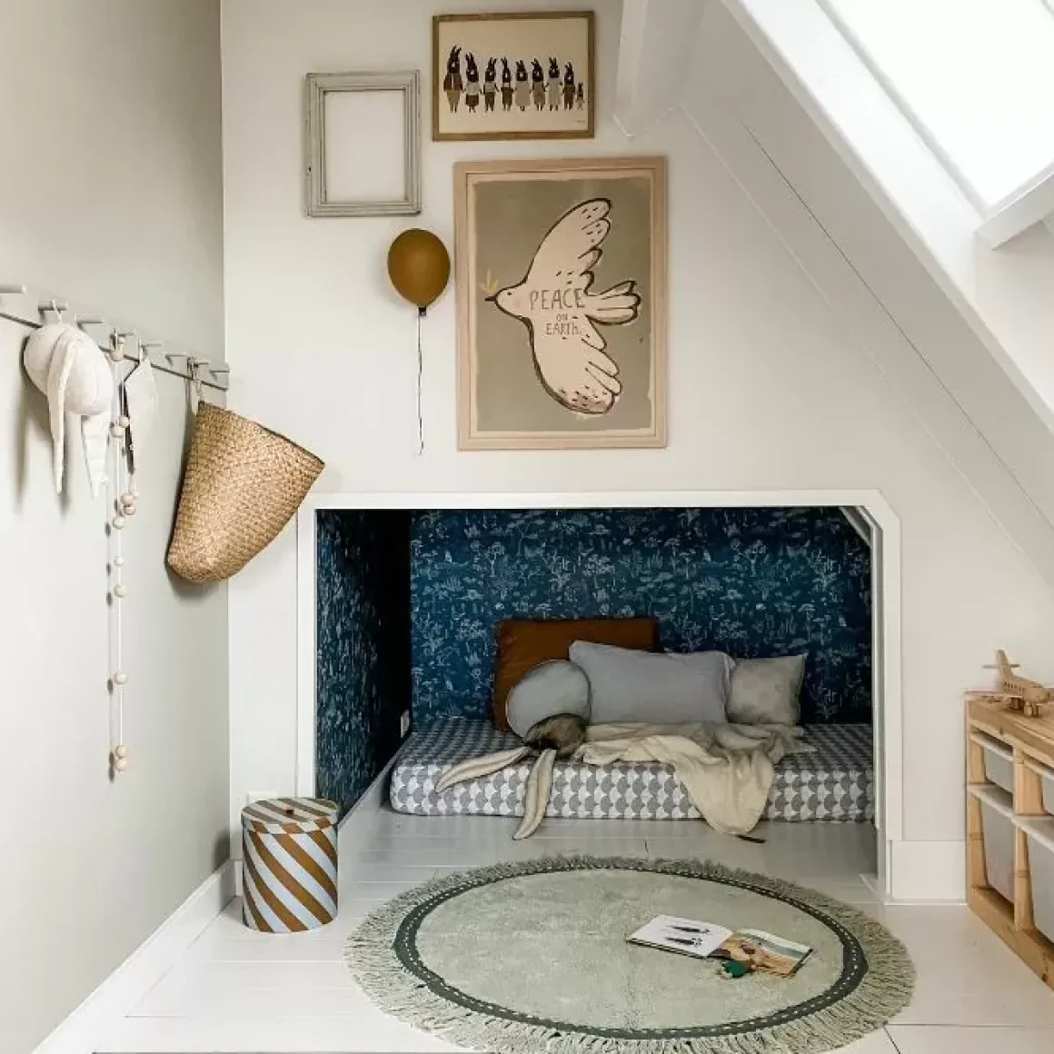 Vloerkleed Lily Mint (110Cm) Tapis Petit