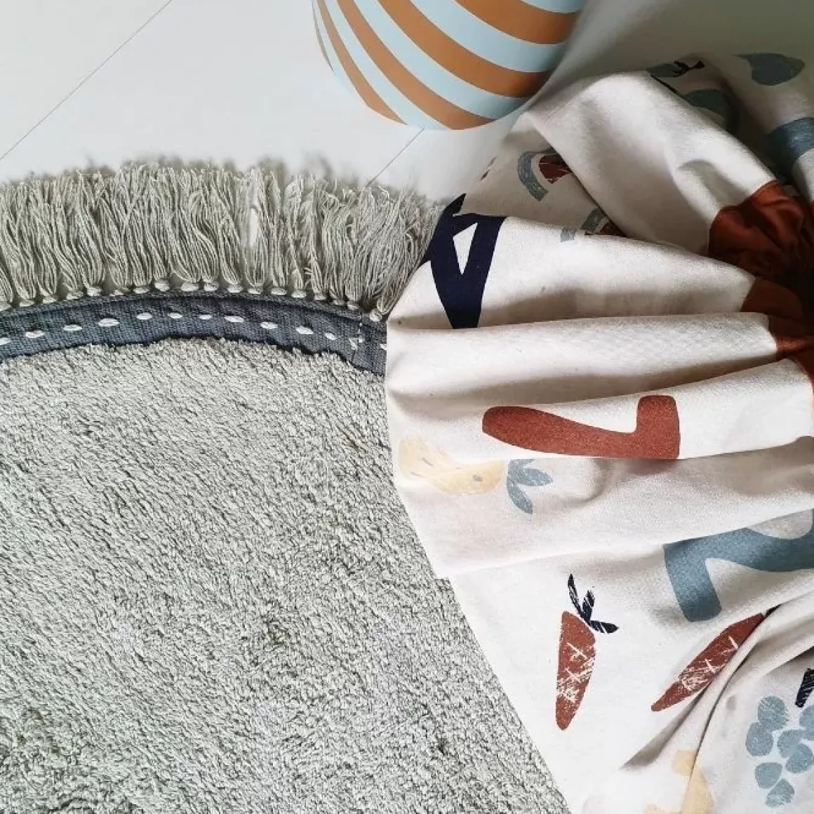 Vloerkleed Lily Mint (110Cm) Tapis Petit