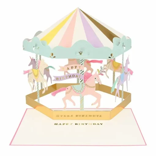 Wenskaart Carousel Meri Meri