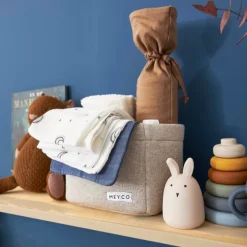 Zachte Meyco Hydrofiele Monddoekjes In Moon Indigo Kleur - Perfect Voor Dagelijks Gebruik (3 Stuks)